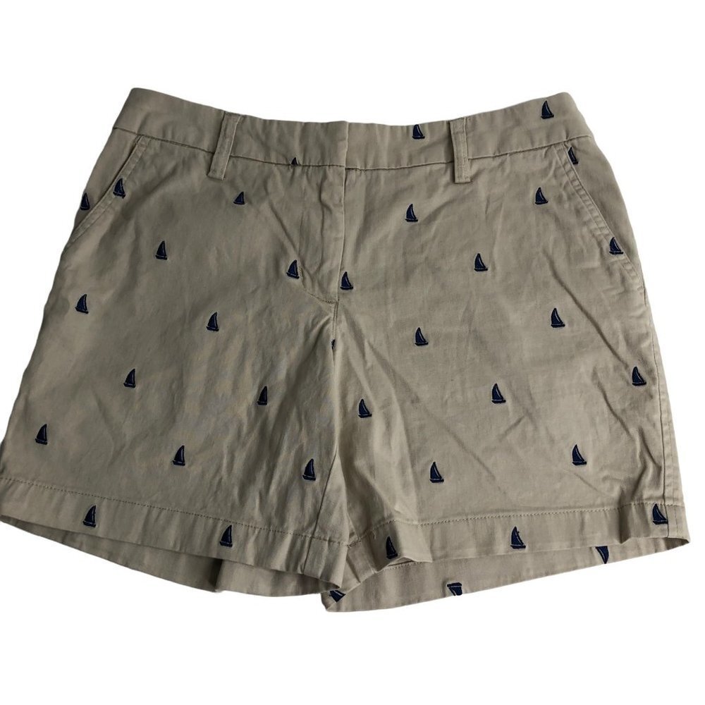 CAMBRIDGE DRY GOODS KHAKI CHINO‎ ANCHOR SHORTS SIZE 4